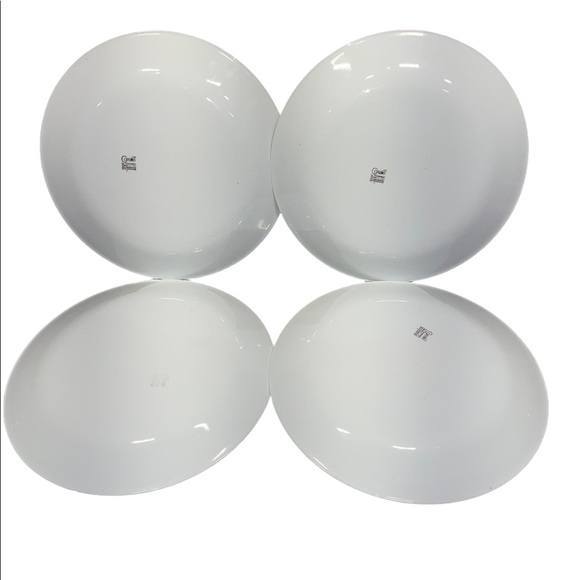 4 PC Fruit print Tiffany Metlox Poppy Trail Pottery Saucer plates California - Picture 4 of 5